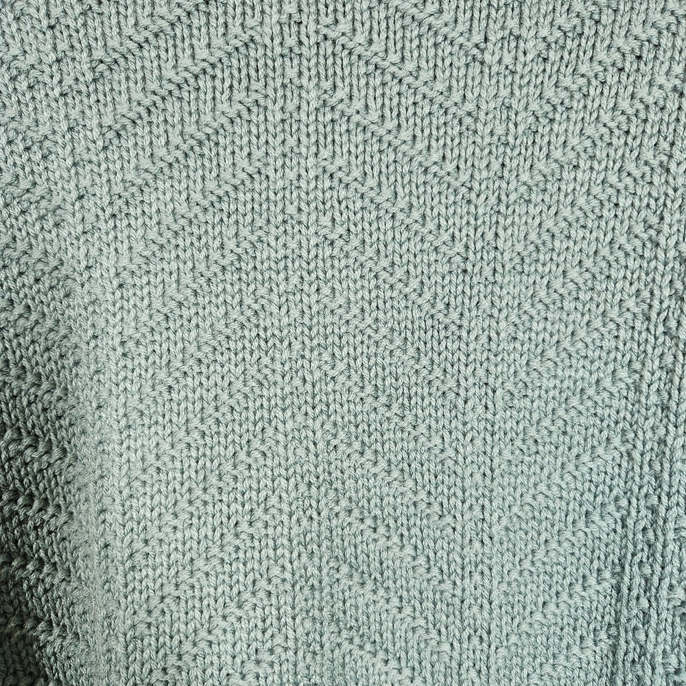 Vintage L.L. Bean Men's Green 100% Cotton Sweater, Sz XL - Picture 8 of 8